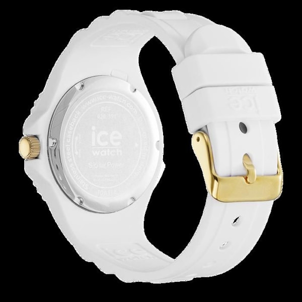 Ur - Ice Watch - 020391 - Kvarts - Hvid Silikone Rem - Vandtæt 10 bar hvid