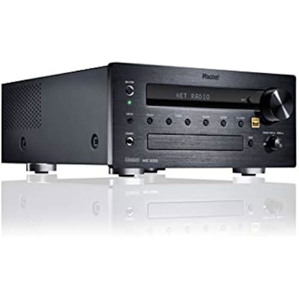 Magnat MC 200 - Musta - Bluetooth - 2 Kaiutinta - DAB/FM