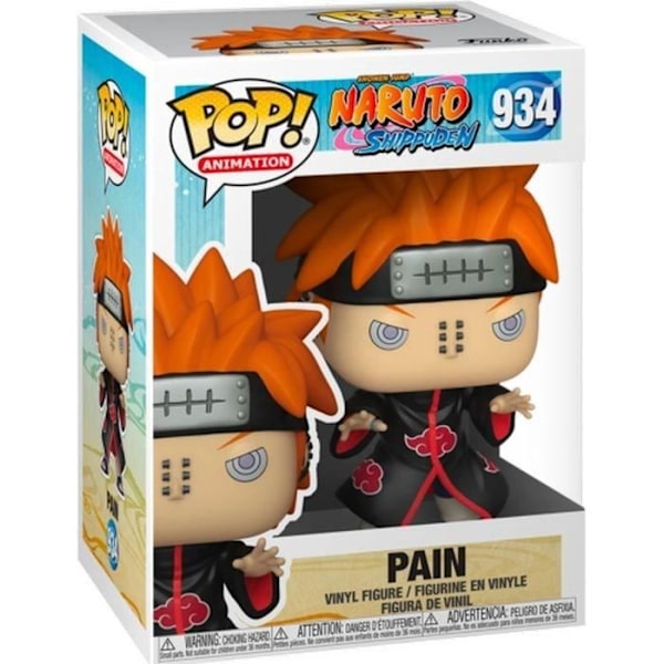 Funko Pop! Animation: Naruto-Pain Orange, svart och rött