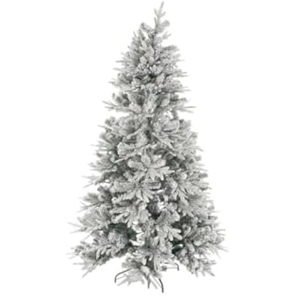 Joulukuusi - KOTI ESPRIT - Lumisen valkoinen - 210 cm - Polyeteeni - Monivärinen Flerfärgad