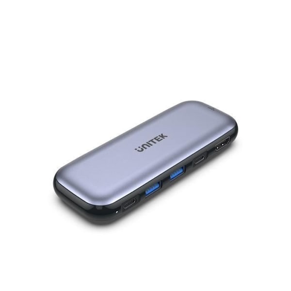 UNITEK UHUB H6 USB TYPE-C 10000 MBIT-S HARMAA (D1046A)
