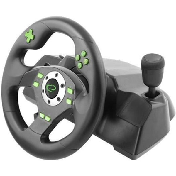 Esperanza DRIFT Ensemble med flyvende og kablede pedaler til PC, Sony PlayStation 3