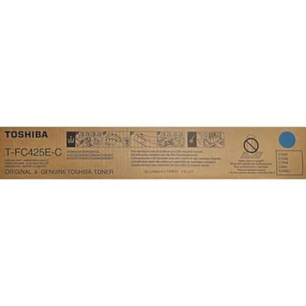 Mustepatruuna - TOSHIBA - T-FC425EC - Syaani väriaine - Yhteensopiva - 38000 sivua