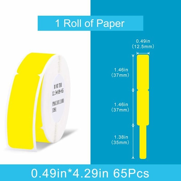 Ruban til labelmaskine Niimbot - D11TAPE02 - Label maker tape