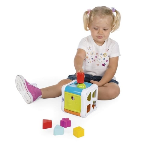 Chicco Smart2Play 2 in 1 Shape Cube Flerfärgad