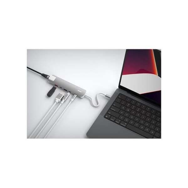 USB Hub Lnq USB-C Multiportti 6-in-1 Pro 140W