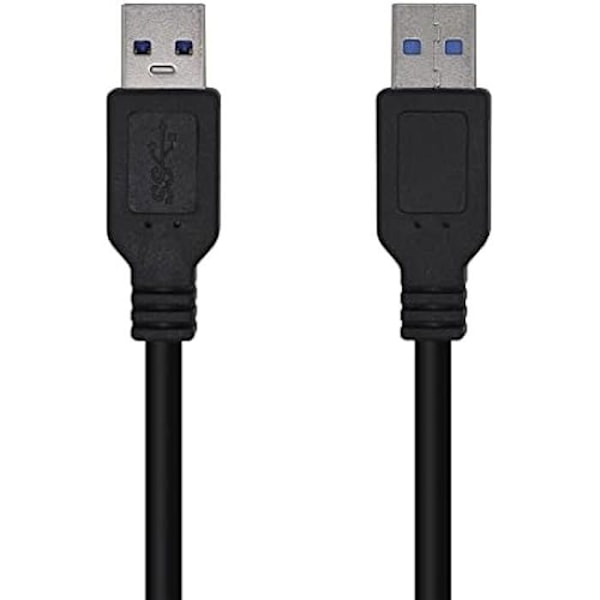 AISENS A105-0448 USB 3.0 Kabel - Sort - 3,0 m