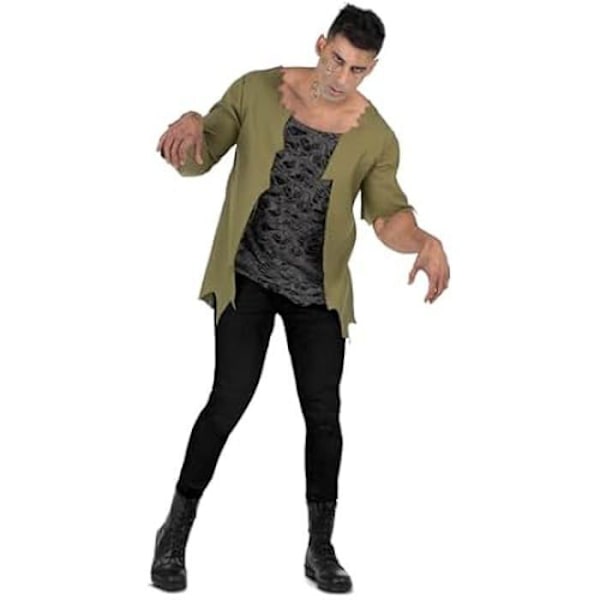 Halloween kostume - MIN ANDRE MIG - Inficeret mand - Flere størrelser - Sort farve - Udendørs brug Infekterad