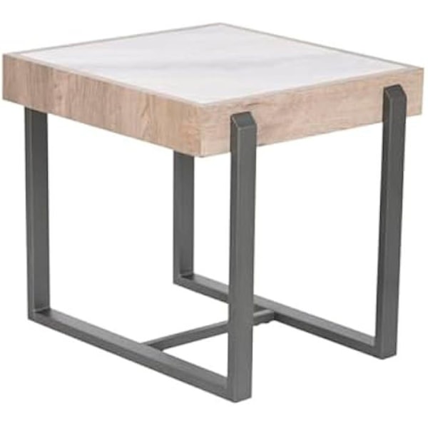 Sivupöytä - HOME ESPRIT - Monivärinen - Metalli - 50 x 50 cm - Nykyaikainen muotoilu Flerfärgad