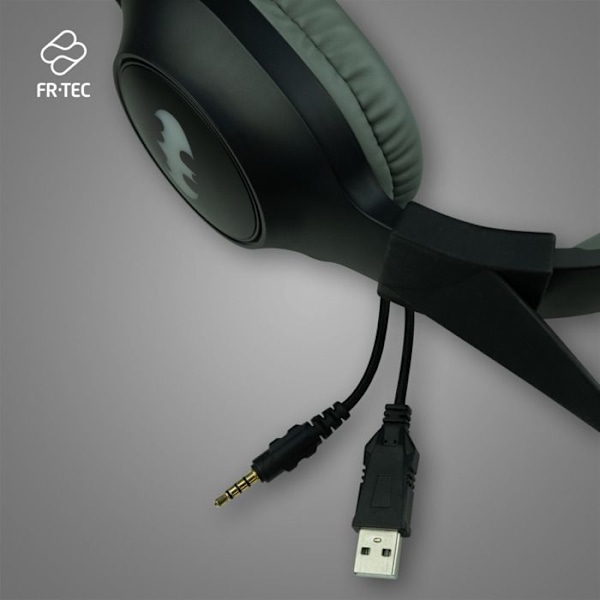 Batman Gaming Headset irrotettavalla Dark Knight Earsilla PS5:lle, PS4:lle, Xbox Series X/S:lle, Xbox Onelle, Nintendo Switchille, PC:lle, Macille