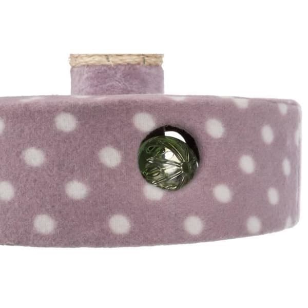 Pykälä raapimispuu TRIXIE Junior - Villakangas - 47 cm - Lila lila