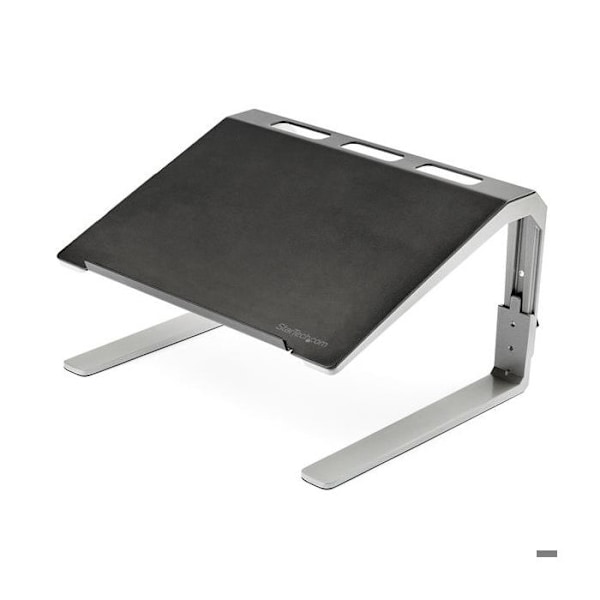 Bærbar computerstøtte - StarTech - Justerbar - Stål og aluminium - Ergonomisk - Sort Sort, Sølv