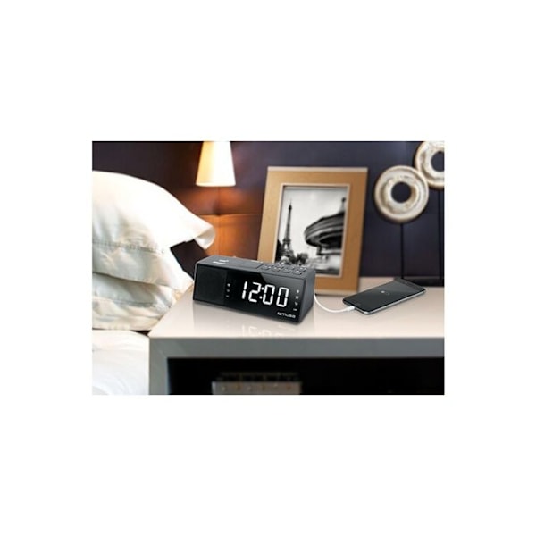 Muse M-172 BT clockradio svart