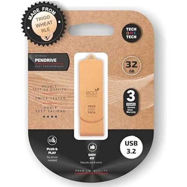 PENDRIVE 32GB ECOTECH USB 3.2 TECH ONE TECH
