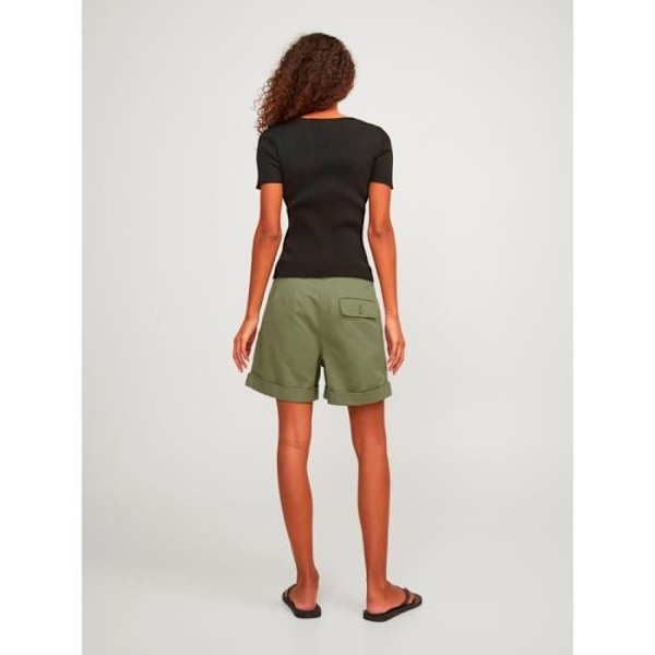 Bermudashorts til kvinder - Jack & Jones - 80% genbrugsbomuld - Grøn Grön XS