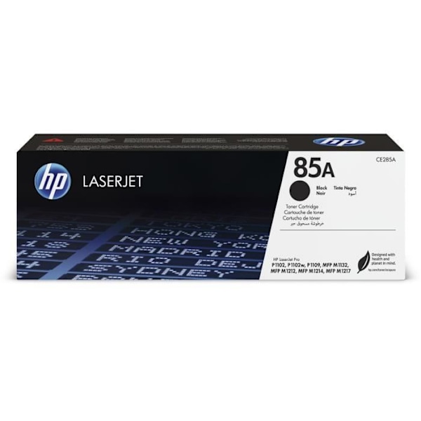 HP 85A (CE285A) musta väriainekasetti LaserJet P1102/P1106/M1132MFP/M1212MFP/m1217MFP tulostimille