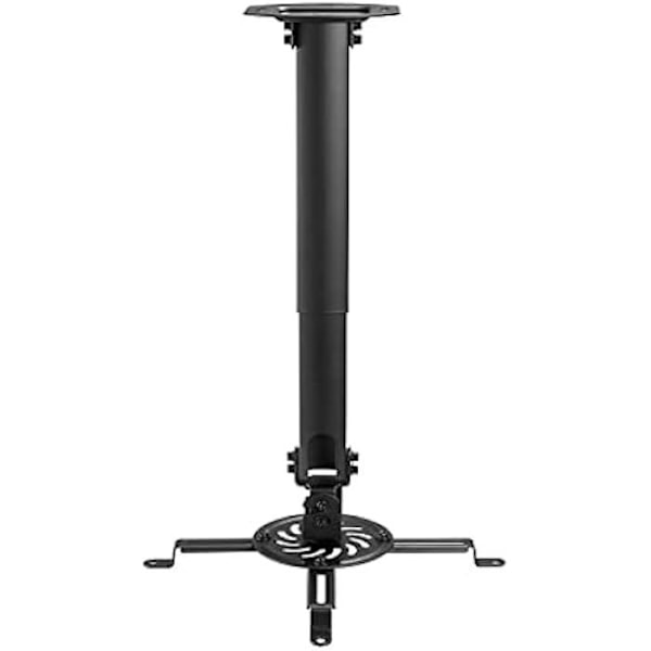 AISENS - CP04TSRE-131 - Universal roterende og forlængelig projektstøtte 13,5 kg, sort Svart