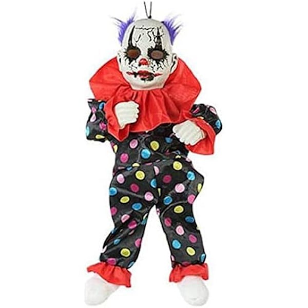 Evil clown hängande dekoration - BigBuy Carnival - Flerfärgad - 55 cm Flerfärgad
