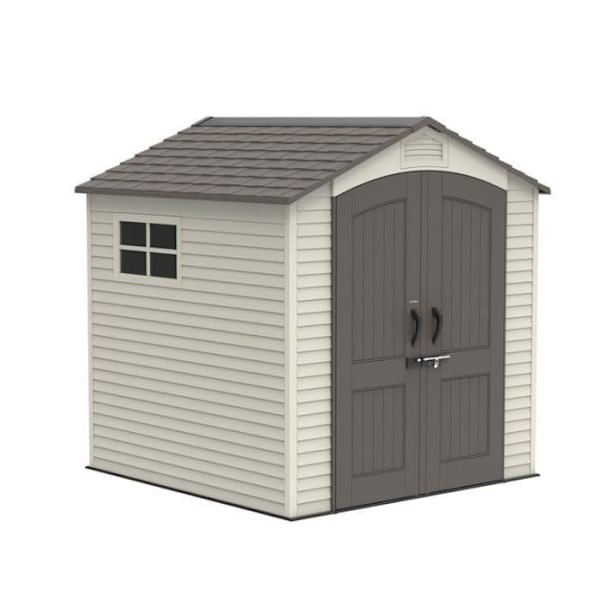 ABRI DE JARDIN HDPE LIFETIME 2,13 x 2,13 m / 4,54m²