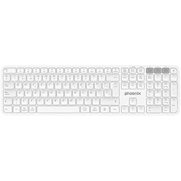Trådlöst tangentbord - PHOENIX TECHNOLOGIES - K300 - Bluetooth och 2,4 GHz - QWERTY - 14 multimediatangenter