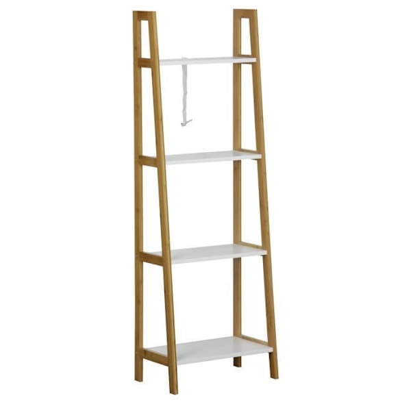 Versa Billy Møbel til badeværelset, 120 x 40 x 24,5 cm, Træ, Brun og hvid Brunt och vitt