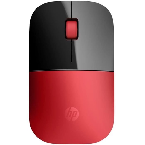HP Z3700 langaton hiiri - Cardinal Red musta, Punainen