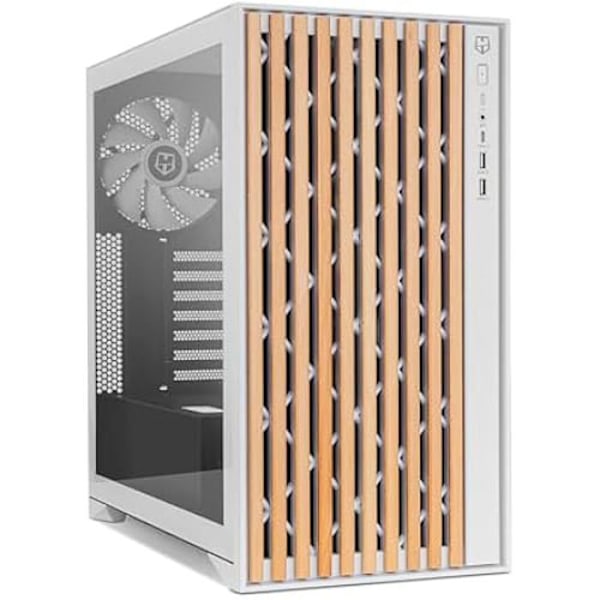 Chassi - NOX XTREME PRODUCTS - Hummer Element - Semitower ATX - Härdat glas - 3 fläktar 140mm