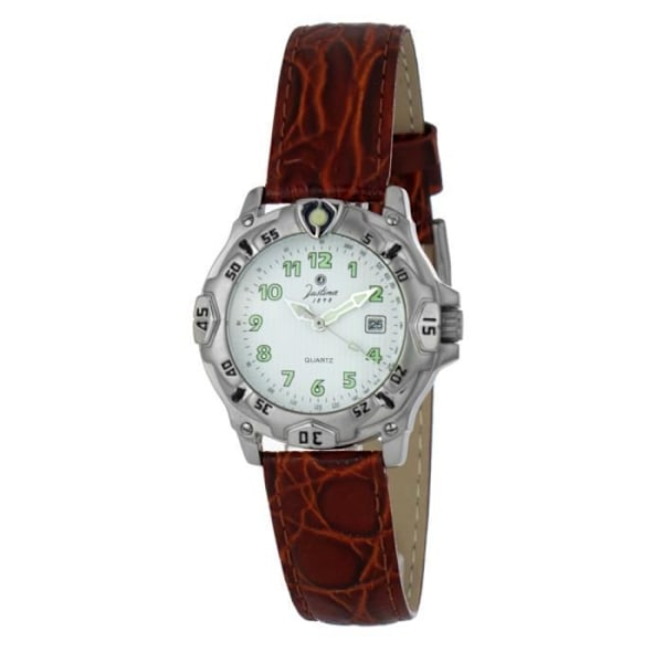 Justina naisten kello 32555M hopea - kvartsi - analoginen - Justina Brand