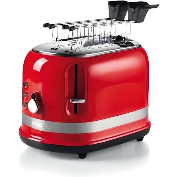 Leivänpaahdin - Ariete - Moderna - 2 viipaletta - 815W - Punainen Röd