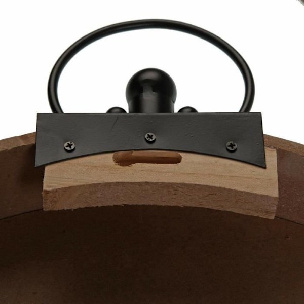 seinäkello versa mapamundi 40 x 6,5 x 47 cm mdf puuta