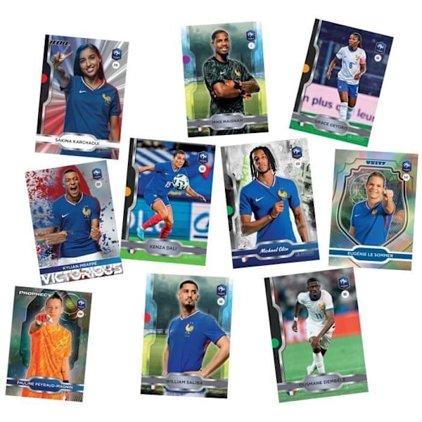 Startpakke - PANINI - FODBOLDFEDERATION 2025 TC - Ringbind + 4 lommeposer - 24 kort