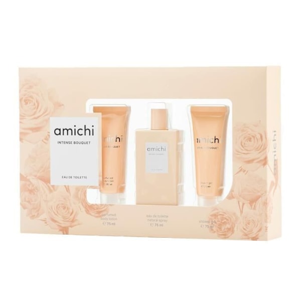 Amichi Intense Bouquet naisten parfyymisarja, 3 osaa
