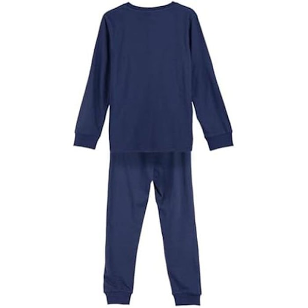 Vinterpyjamas - SPIDERMAN - Unisex Barn - 100% Bomuld - 2 Dele - Spiderman Mønster