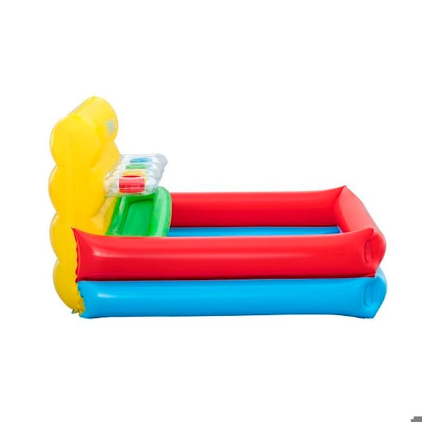 Bestway Uppblåsbar Barnpool med Bollar 104x94x61 cm +2 År Trädgård 52546 POOL MED BOLLAR - BOLLSTRUKTUR Flerfärgad