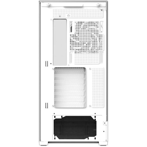 PC-hölje - ZALMAN - P40 Prism - Utan strömförsörjning - Midsize - ATX-format - Vit