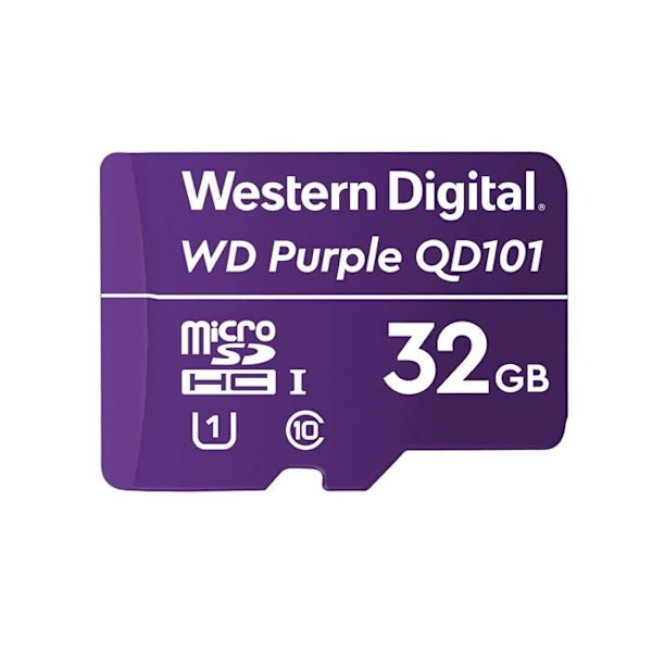 MicroSDHC-kort - WD - SC QD101 - 32 GB - Ultra Endurance - Klasse 10