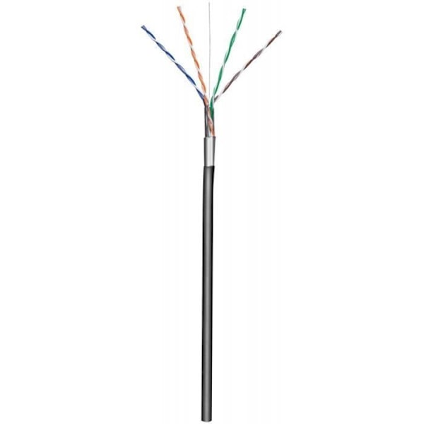 Netværkskabel Cat5e - TECHLY - ITP8-RIS-0305LO - 305m - F/UTP FTP - Sort