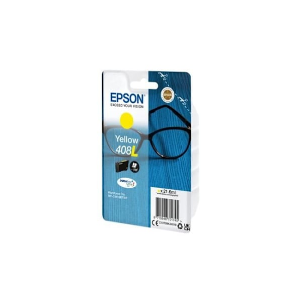 Blækpatron - Epson - 408L - Gul - Høj kvalitet - 1700 sider