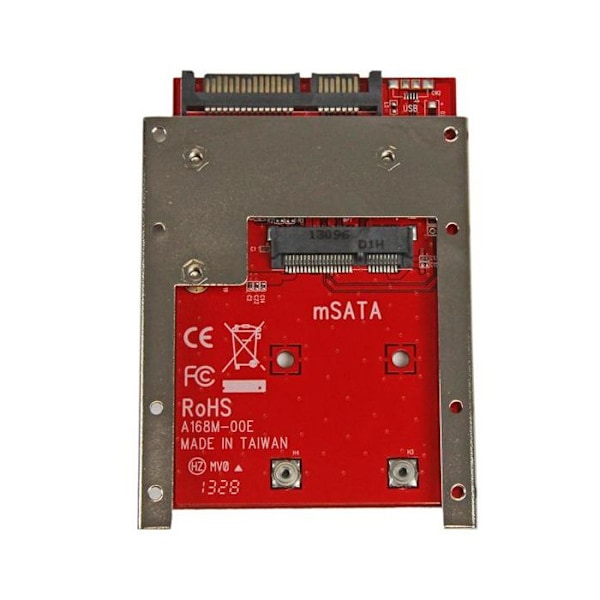 mSATA–SATA SSD-sovitin - STARTECH - SAT32MSAT257 - 6 Gb/s - 2,5 tuumaa - Sisäinen