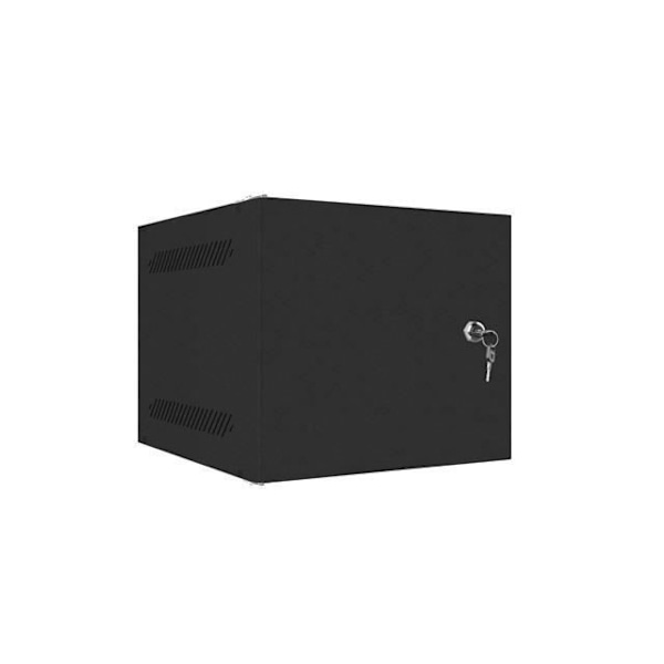 Vægmonteret rack - LANBERG - WF10-2304-00B - 4U - Max. belastning 20 kg - Sort Svart