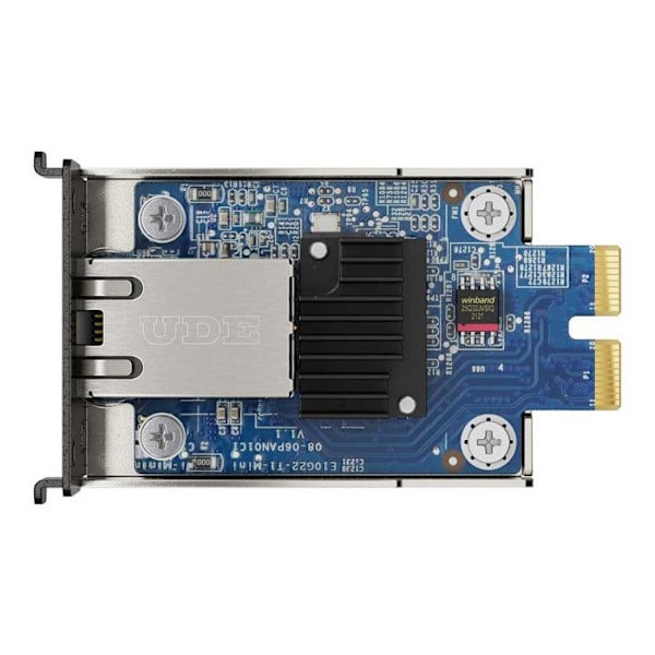 Udvidelsesmodul - SYNOLOGY - E10G22-T1-MINI - 10 Gigabit Ethernet - SFP+ - 10 Gbits/s Blå