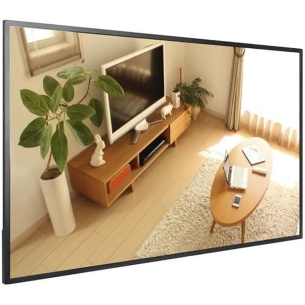 Skærm 43'' LFD 4K - Hikvision - 3840x2160 - Kontrast 4000:1 - Lysstyrke 500 cd/m² - Smart TV Sort