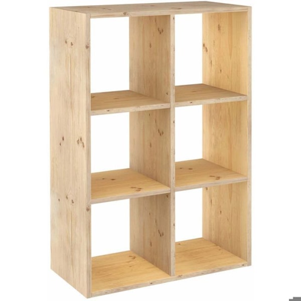 Kuutio 2x3 tablón de madera maza de pino