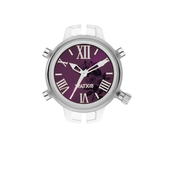Klocka - WATX&COLORS - XS ROMANS RWA4567 - Lila - Kvarts - Analogisk Grå, lila