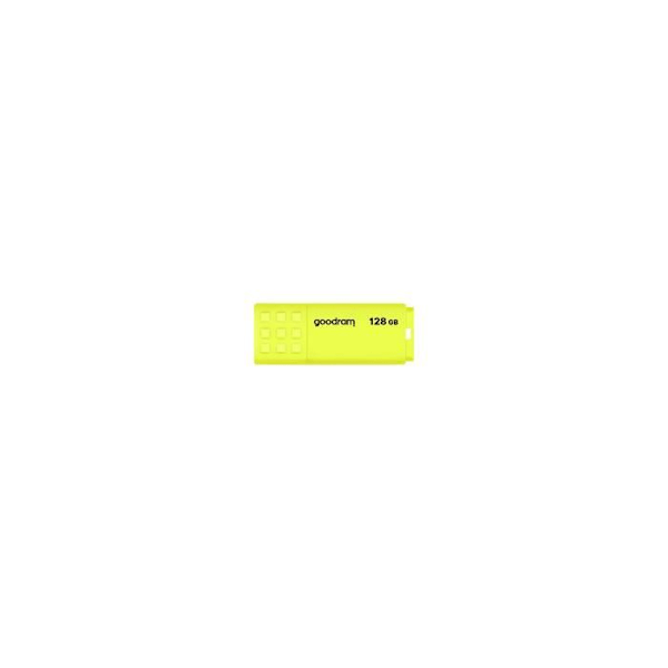 GoodRam PENDRIVE USB 128Go USB 2.0 Gul - UME2-1280Y0R11 Gul