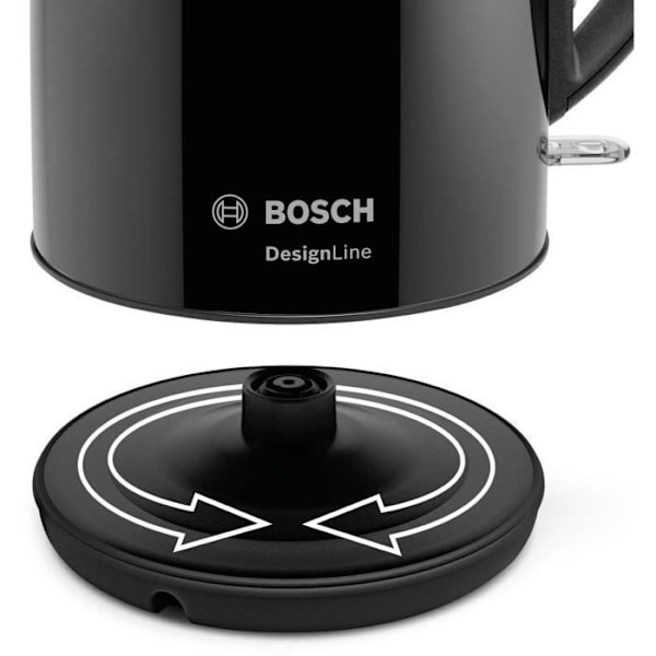 Kedel - BOSCH - TWK3P423 - 1,7 L - 2400 W - Sort