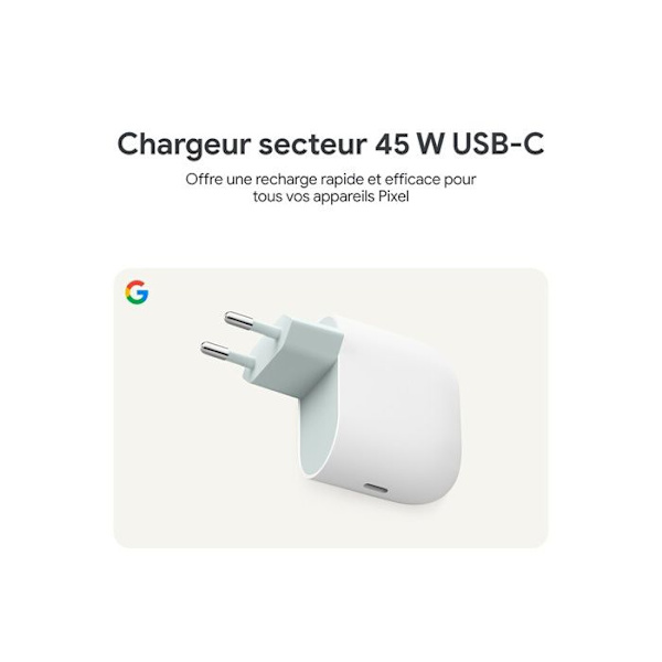GOOGLE USB-C-latauslaite Vit