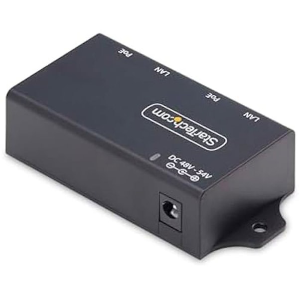 PoE+ Injektor - StarTech.com - 2 Gigabit-porte - 30W - Vægmontering - Ethernet 1Gbps