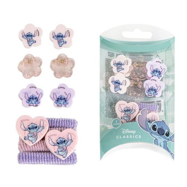 Disney Lilo ja Stitch -lahjapakkaus: hiusneulat ja kuminauhat Viite: CEP2500002952