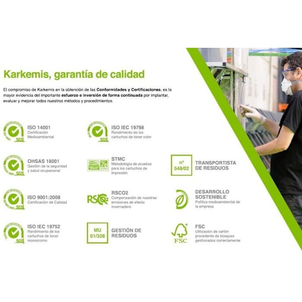 Karkemis muste - 10020010 - Canon Ink-Jet CL-541XL Tricolor 15 ml kierrätetty mustepatruuna